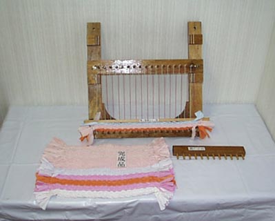 簡易マット手織り機