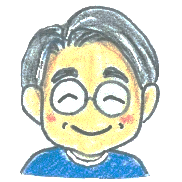 久保山の似顔絵