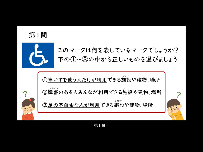 調べてみよう！　身近にあるマーク　初級編