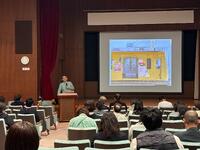 一緒に考えよう 特別支援教育のこと（午前の部）の様子