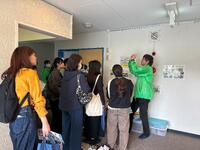 生活支援研究棟見学ツアーの様子②