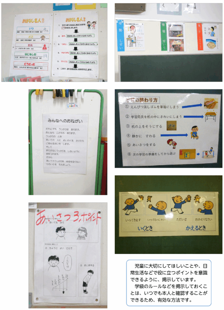 掲示物・ルール