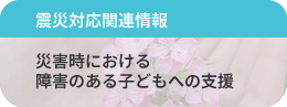 災害時における障害のある子どもへの支援