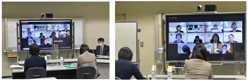 日韓プレセミナー（オンライン）写真