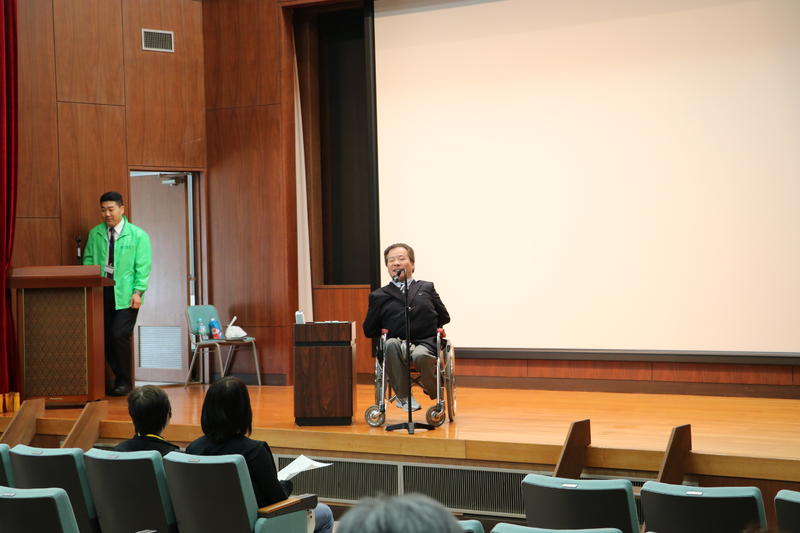 講演「車いすの子育て奮闘記！」